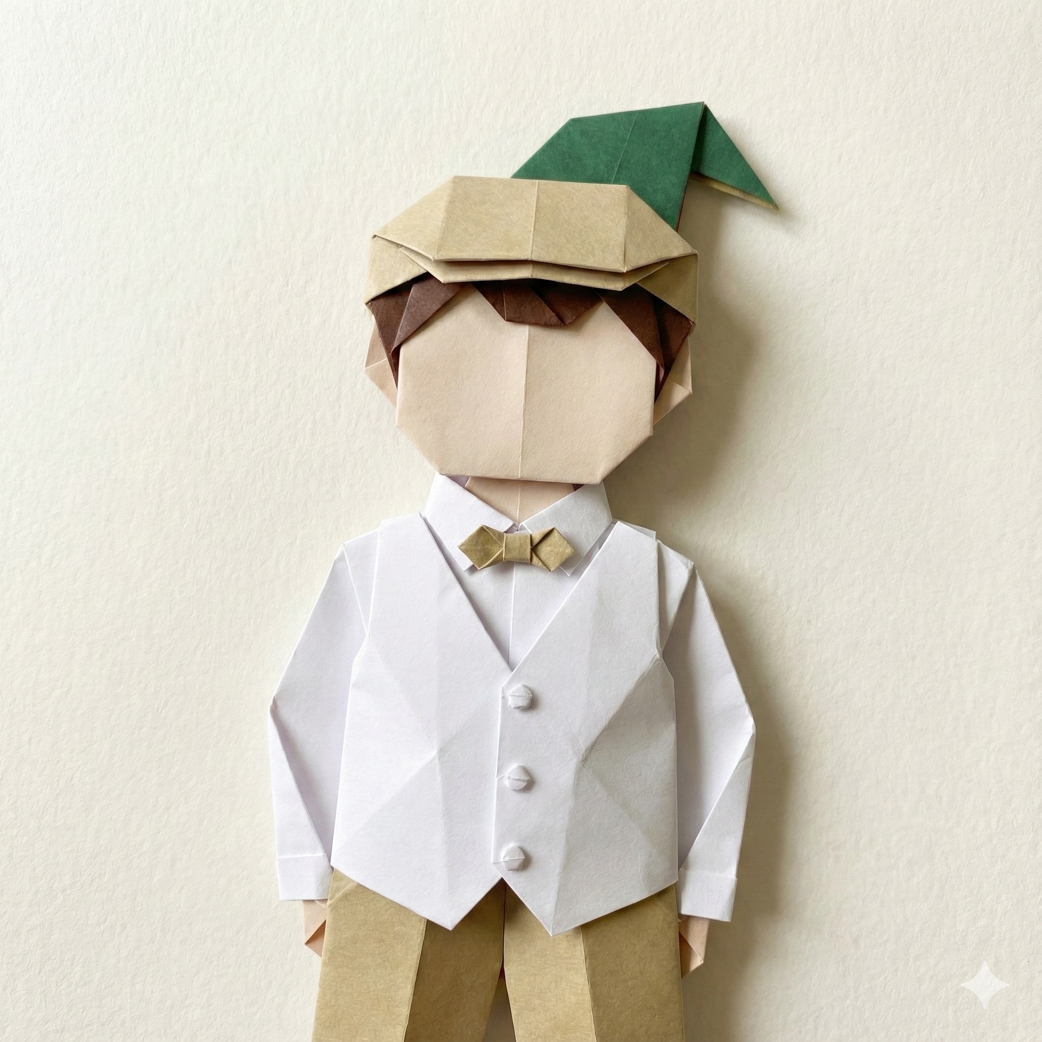 Artesano - Niño artesano de origami