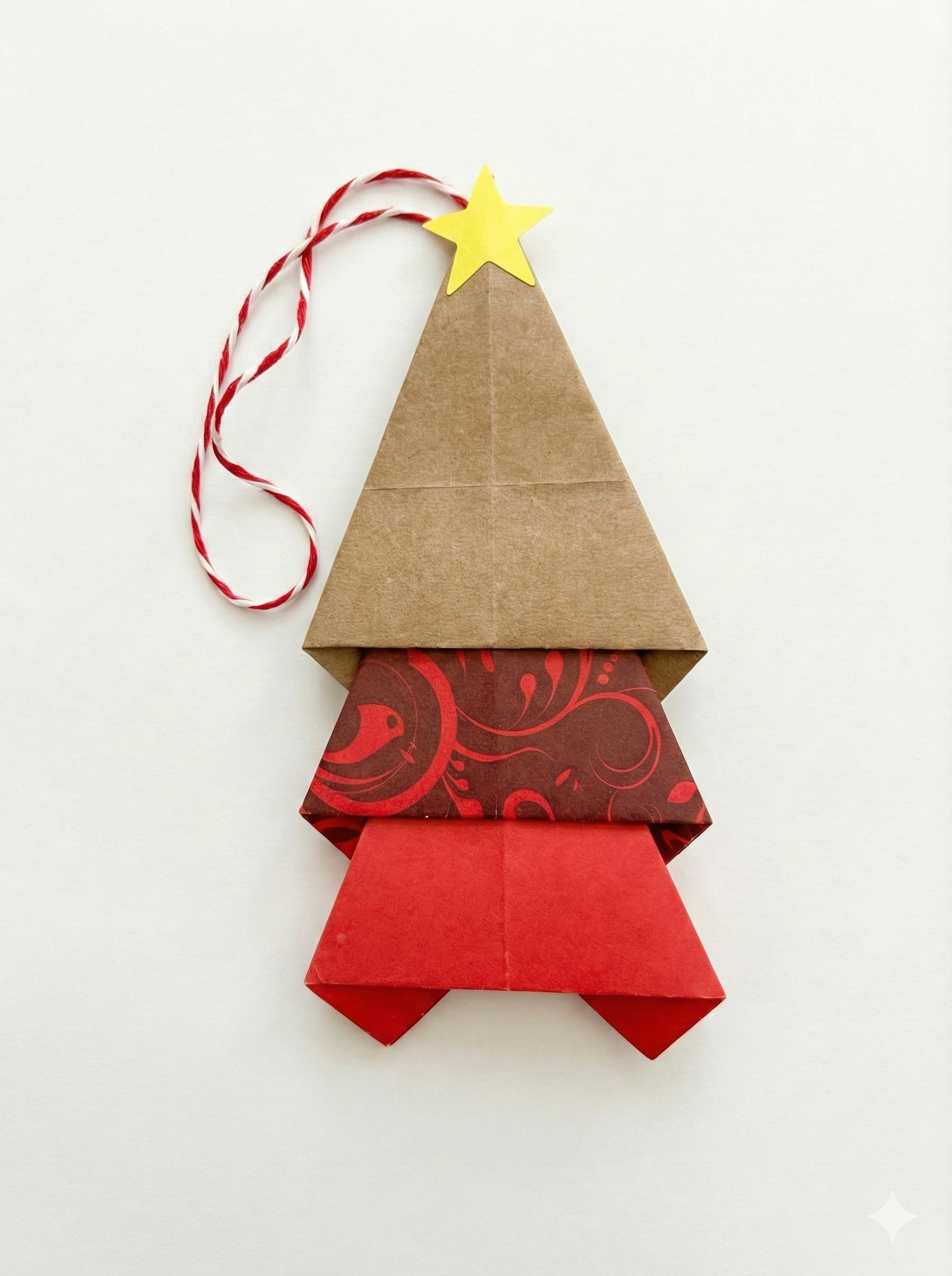 Árbol de los Deseos - Figura de origami hecha a mano